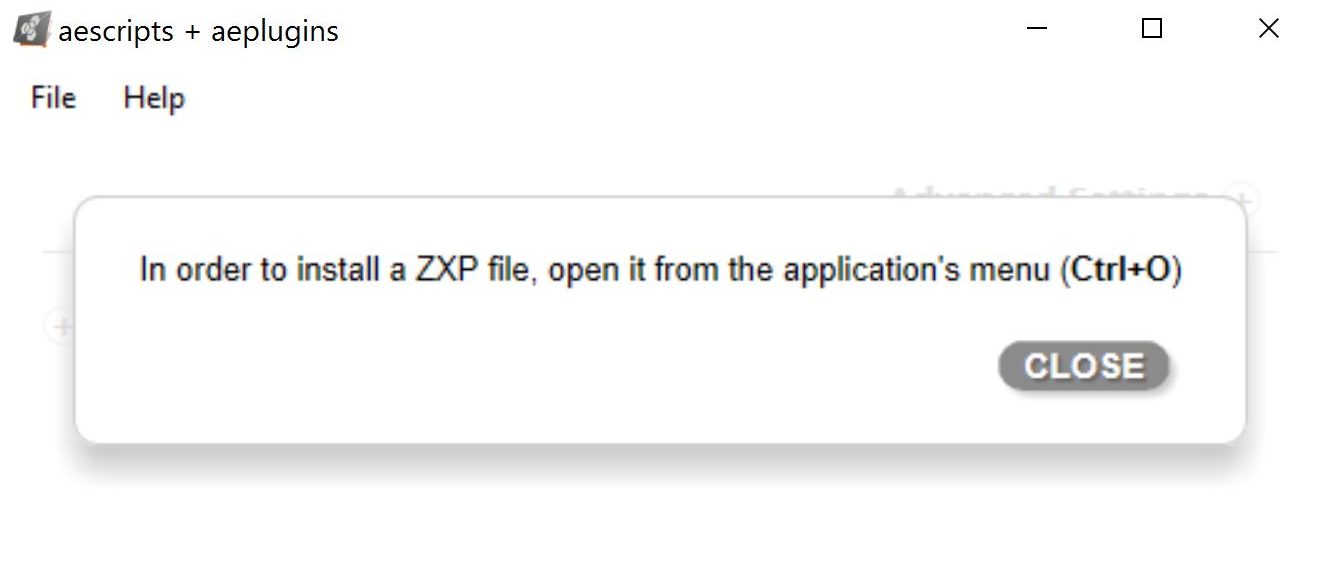 zxp installer for windows