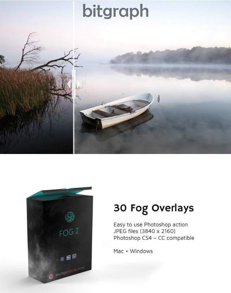 دانلود 30 افکت مه برای عکس