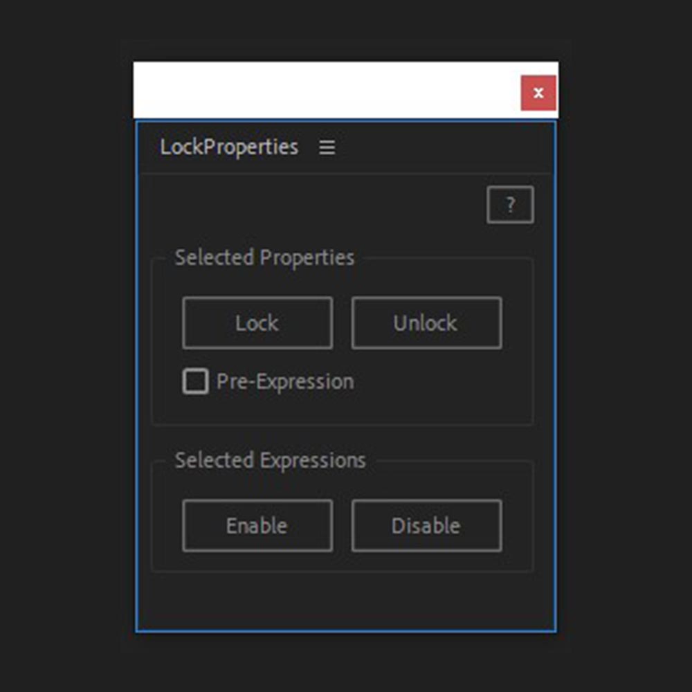 اسکریپت LockProperties v3.1