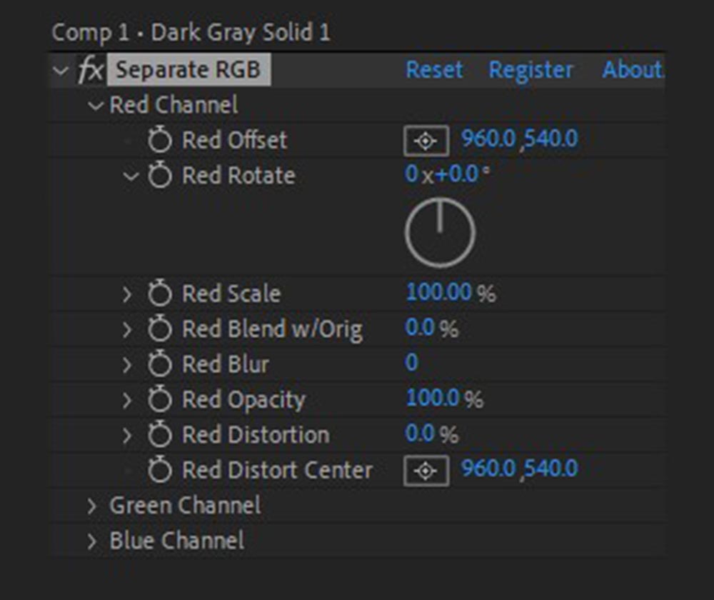 پلاگین Separate RGB v3.0.3