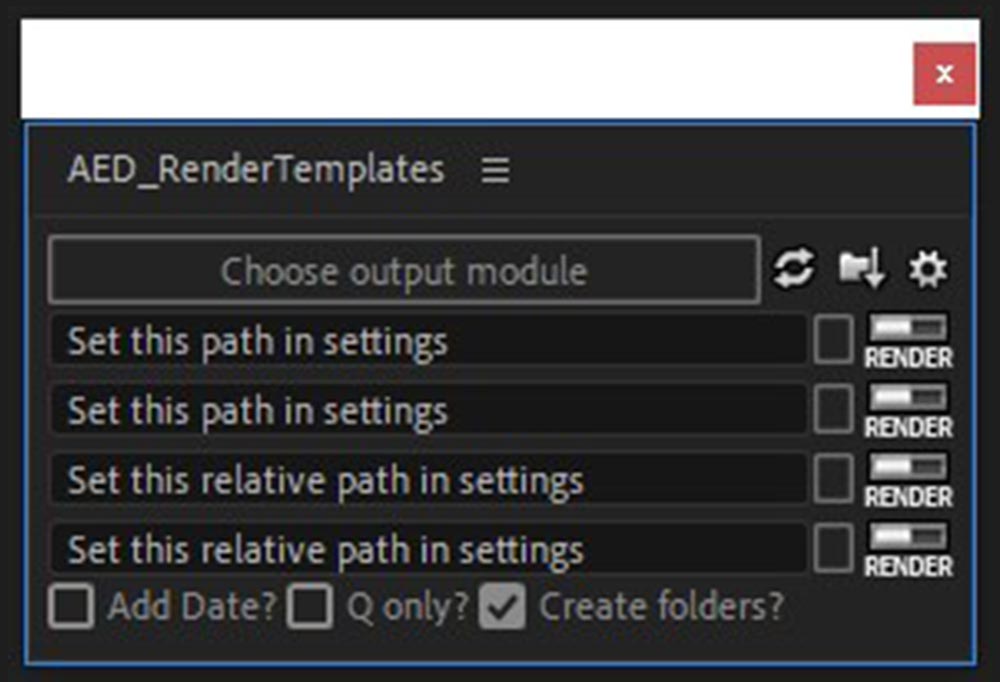 اسکریپت Render Templates v1.0